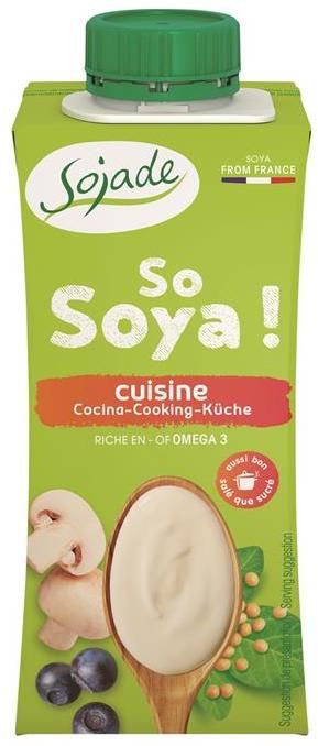 Crema para Cocinar de Soja Bio · Sojade · 200 ml