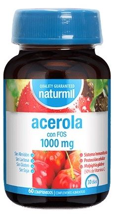 Acerola 1.000 mg · Naturmil · 60 comprimidos