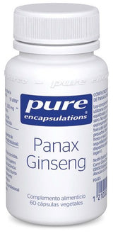 Panax Gingseng · Pure Encapsulations · 60 cápsulas