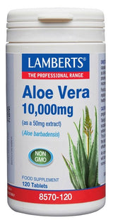 Aloe Vera 10.000 mg · Lamberts · 120 comprimidos