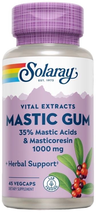 Mastic Gum · Solaray · 45 cápsulas