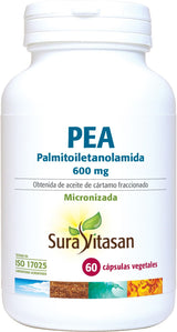 PEA (Palmitoiletanolamida) · Sura Vitasan · 60 cápsulas