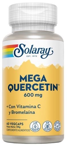 Mega Quercitin · Solaray · 60 cápsulas