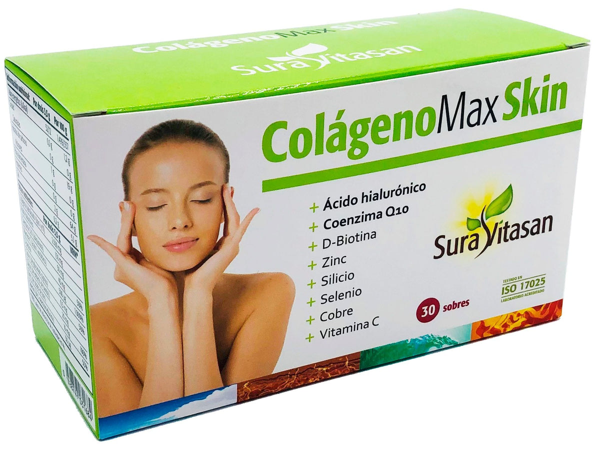 Colágeno Max Skin · Sura Vitasan · 30 sobres