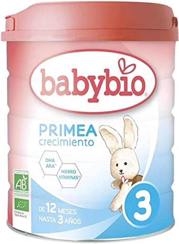 Leche de Vaca para Crecimiento - Primea 3 · Babybio · 800 gramos