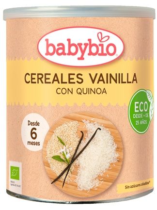 Papilla de Cereales con Vainilla y Quinoa · Babybio · 220 gramos