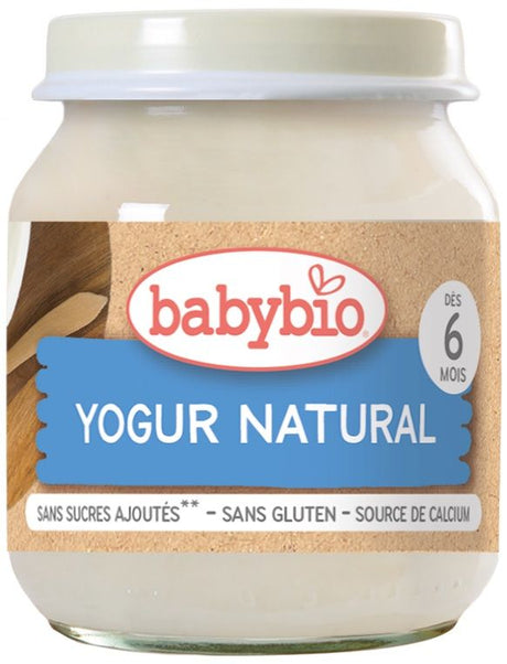 Yogur Natural · Babybio · 2x130 gramos