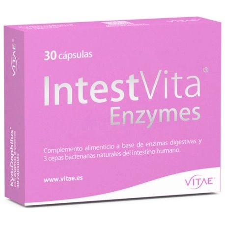 IntestVita Enzymes · Vitae · 30 cápsulas