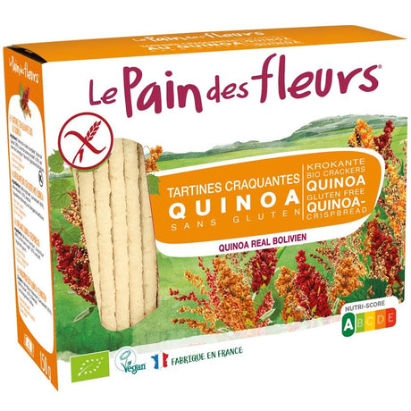 Tostadas Crujientes Ecológicas de Quinoa · Le Pain des Fleurs · 150 gramos