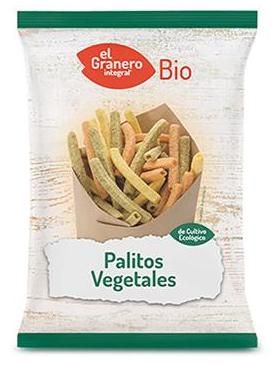 Palitos vegetales · El Granero Integral · 70 gramos