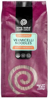 Fideos Vermicelli Integral Sin Gluten · King Soba · 250 gramos