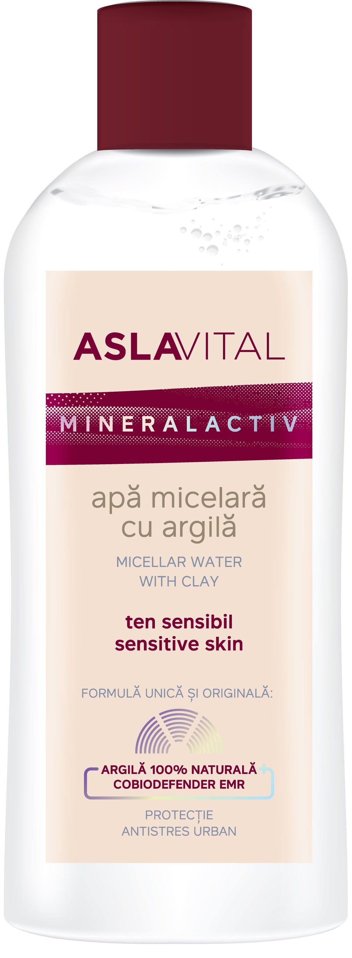 Agua Micelar con Arcilla · Aslavital · 150 ml