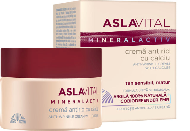 Crema Anti-Arrugas con Calcio · Aslavital · 50 ml