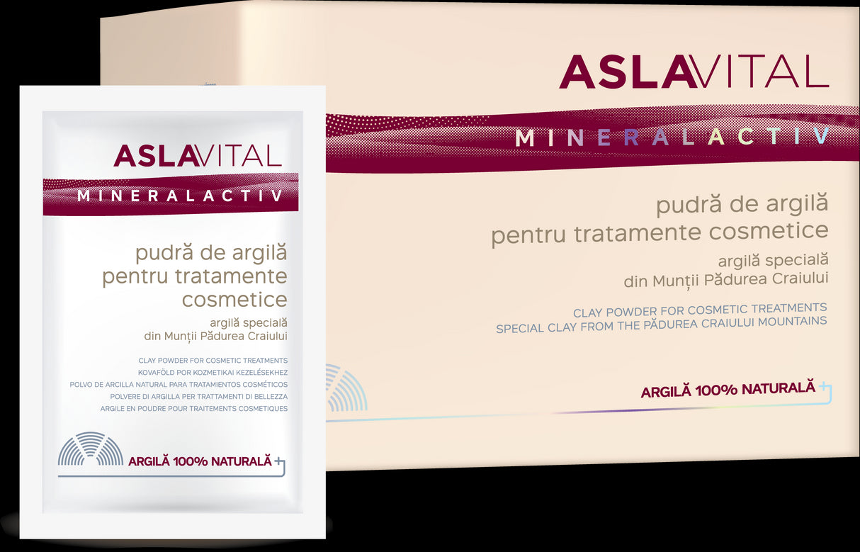 Polvo de Arcilla Natural · Aslavital · 10 sobres