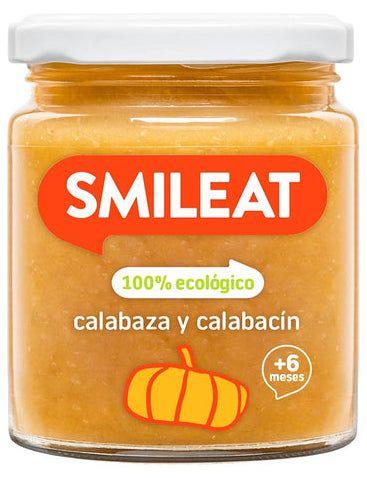 Tarrito de Calabaza y Calabacín · Smileat · 230 gramos