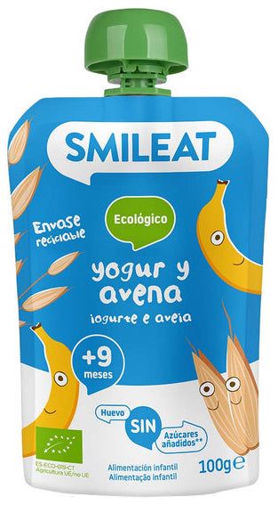 Smoothie de Yogur y Avena · Smileat · 130 gramos