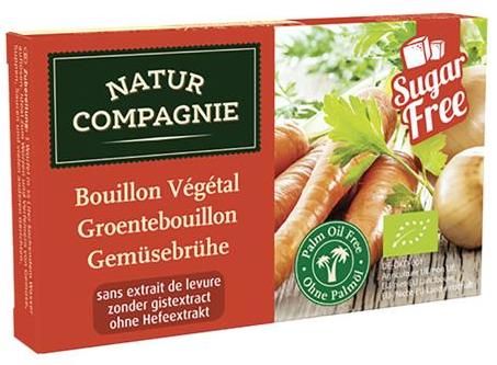 Cubitos de Verduras en Pastillas Sin Levadura Bio · Natur Compagnie · 8 cubitos