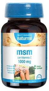 MSM con Vitamina C · Naturmil · 90 comprimidos