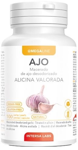 Ajo Desodorizado · Dietéticos Intersa · 100 perlas