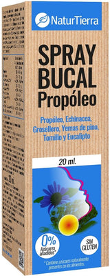 Spray Bucal Propóleo · NaturTierra · 20 ml