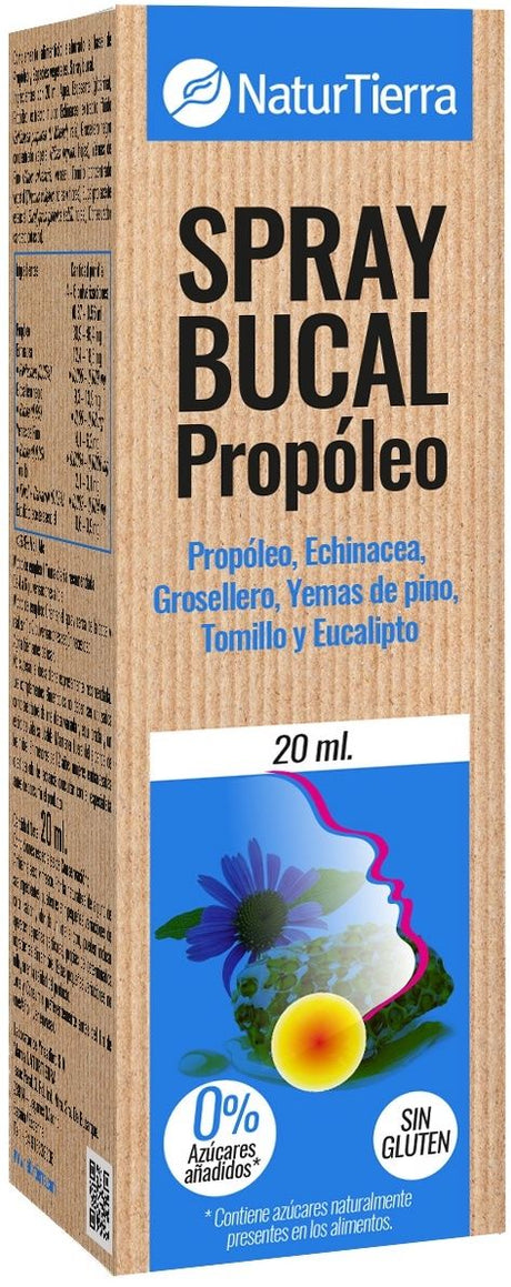 Spray Bucal Propóleo · NaturTierra · 20 ml