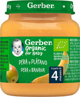 Gerber Tarrito de Puré de Pera y Plátano · Nestlé · 125 gramos