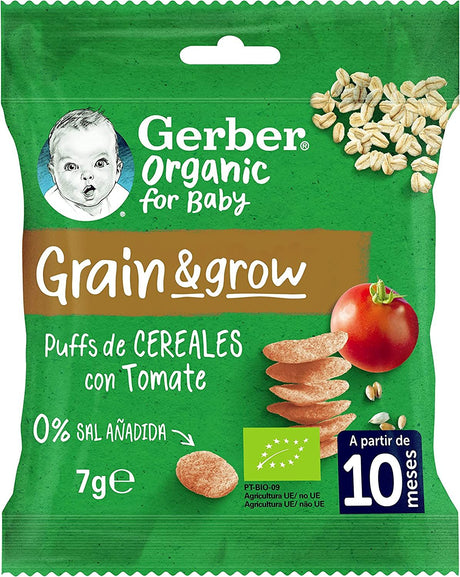 Gerber Chips de Cereales con Tomate · Nestlé · 7 gramos