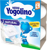 Yogolino Yogurt Natural · Nestlé · 4x100 gramos