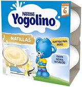 Yogolino Natillas con Sabor a Vainilla · Nestlé · 4x100 gramos