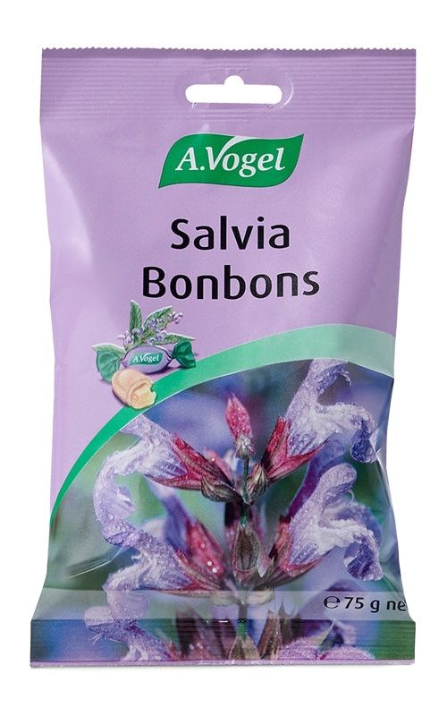 Caramelos Salvia Bonbons · A.Vogel · 75 gramos