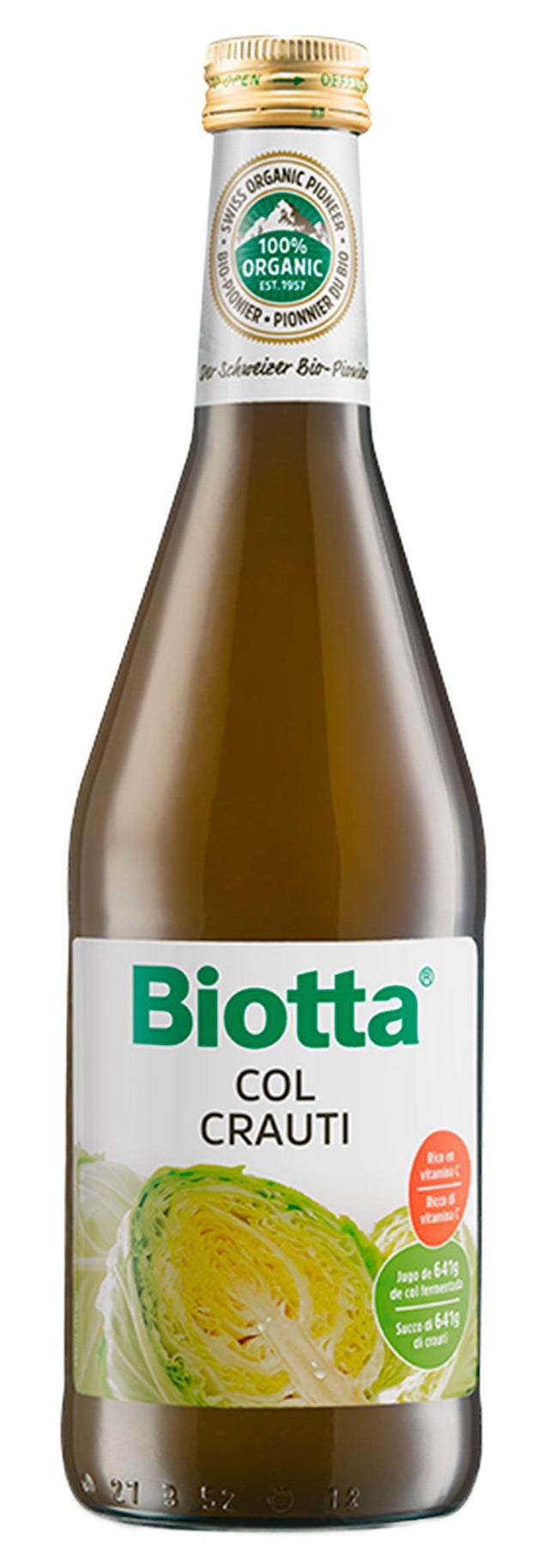 Jugo de Col · Biotta · 500 ml