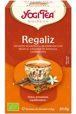 Regaliz · Yogi Tea · 17 filtros