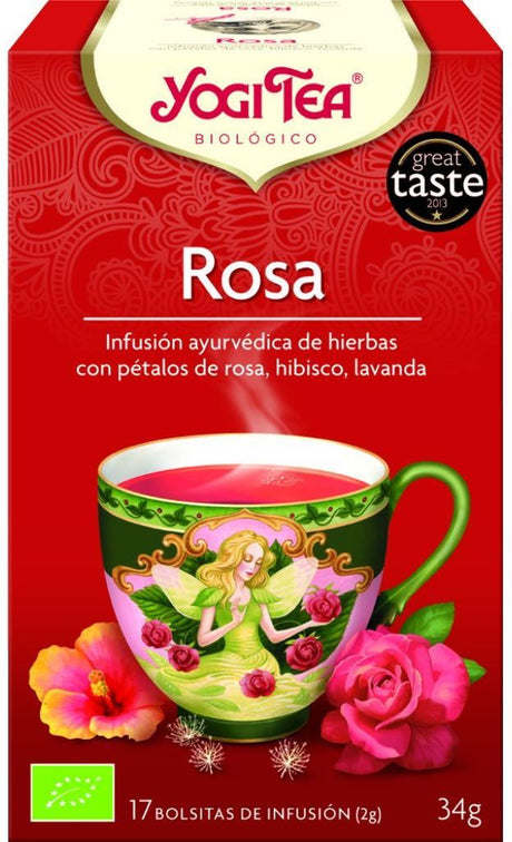 Rosa · Yogi Tea · 17 filtros