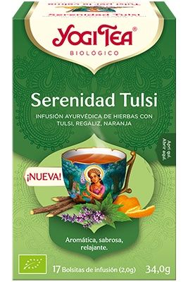 Serenidad Tulsi · Yogi Tea · 17 filtros