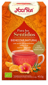 Para los Sentidos Bienestar Natural · Yogi Tea · 20 filtros