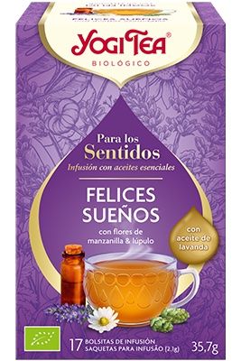 Para los Sentidos Felices Sueños · Yogi Tea · 17 filtros