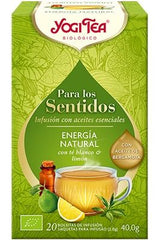 Para los Sentidos Energía Natural · Yogi Tea · 17 filtros