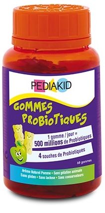 Gominolas con Probióticos · Pediakid · 60 gominolas