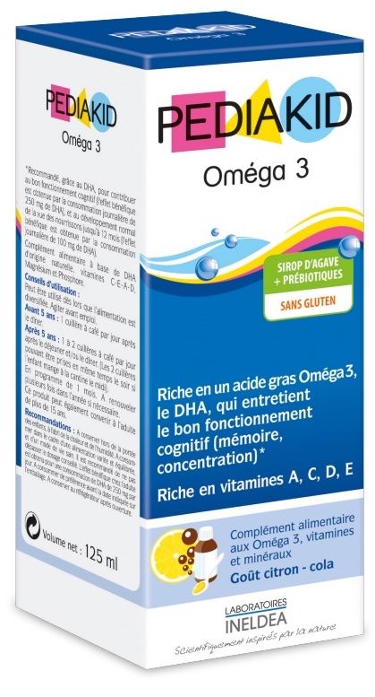 Jarabe Infantil de Omega 3 · Pediakid · 125 ml