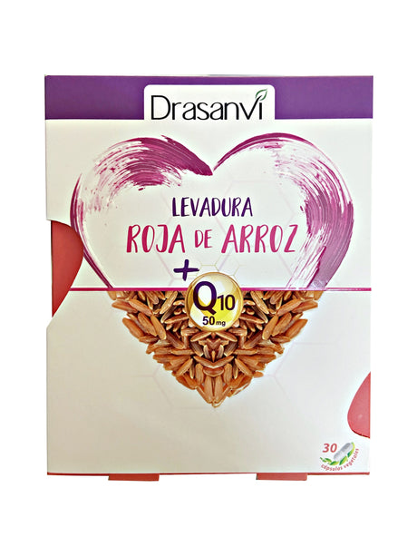 Levadura Roja de Arroz + Q10 · Drasanvi · 30 cápsulas