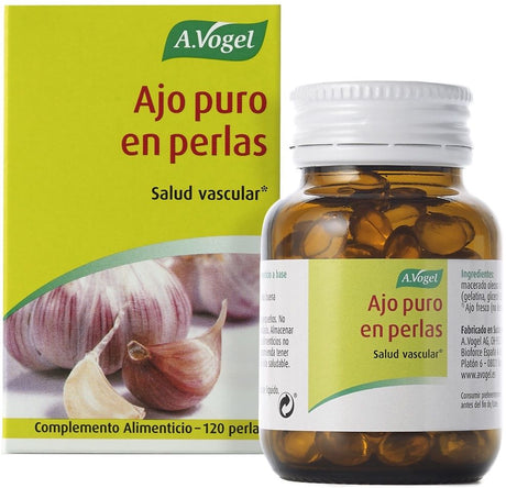 Ajo puro en perlas · A.Vogel · 120 perlas