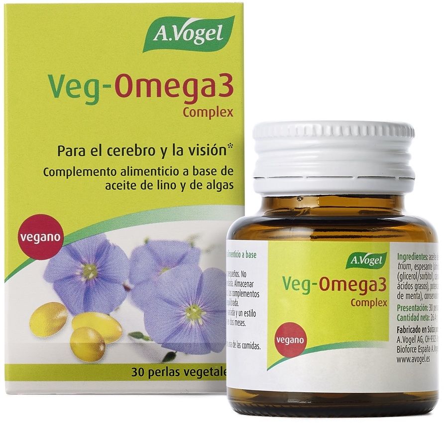 Veg-Omega 3 Complex · A.Vogel · 30 perlas