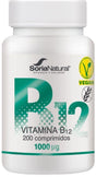 Vitamina B12 - Liberación Sostenida · Soria Natural · 200 comprimidos