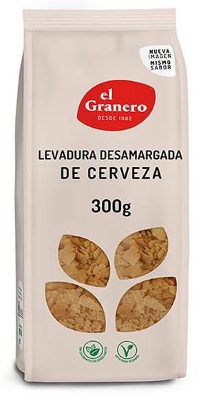 Levadura de Cerveza Desamargada · El Granero Integral · 300 gramos