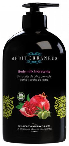 Body Milk Hidratante · Mediterraneus · 500 ml