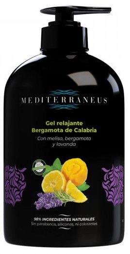 Gel Relajante Bergamota de Calabria · Mediterraneus · 500 ml