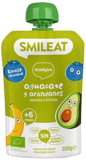 Smoothie de Aguacate y Arándanos · Smileat · 100 gramos