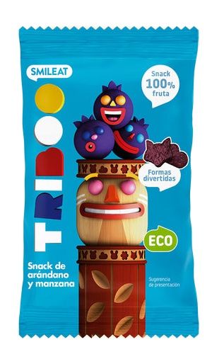 Snack Triboo de Arándanos y Manzana · Smileat · 25 gramos