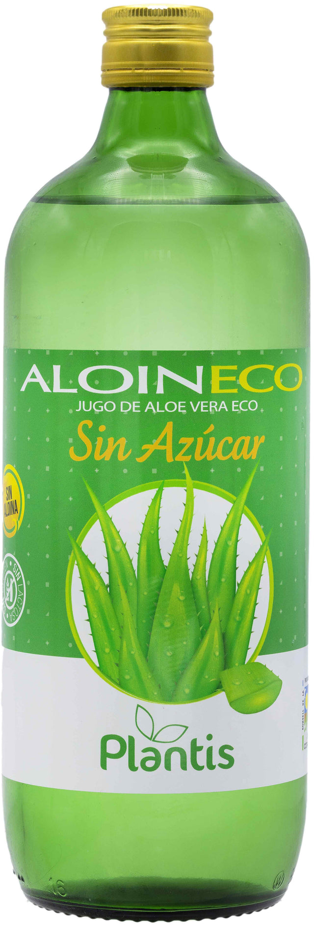 Jugo de Aloe Vera Eco Sin Azúcar - Aloineco · Plantis · 1 litro