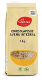 Copos Suaves de Avena Integral · El Granero Integral · 1 kilo